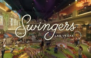 Join Foresite for Happy Hour at Swingers the crazy golf club Aug 5, 5-7 PM, Mandalay Bay.